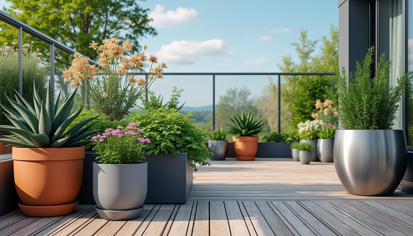 découvrez comment choisir des pots résistants au gel pour garantir la durabilité de votre terrasse extérieure. optez pour des solutions esthétiques et robustes qui protégeront vos plantes des températures extrêmes tout en embellissant votre espace extérieur.