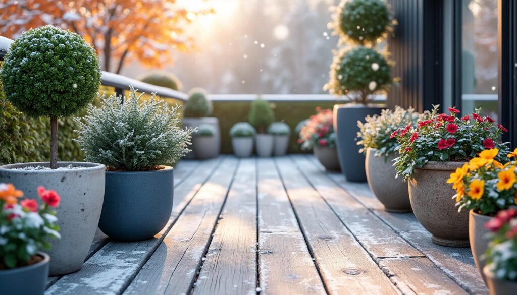 découvrez comment choisir des pots résistants au gel pour garantir la durabilité de votre terrasse extérieure. protégez vos plantes et embellissez votre espace extérieur, même par temps froid.