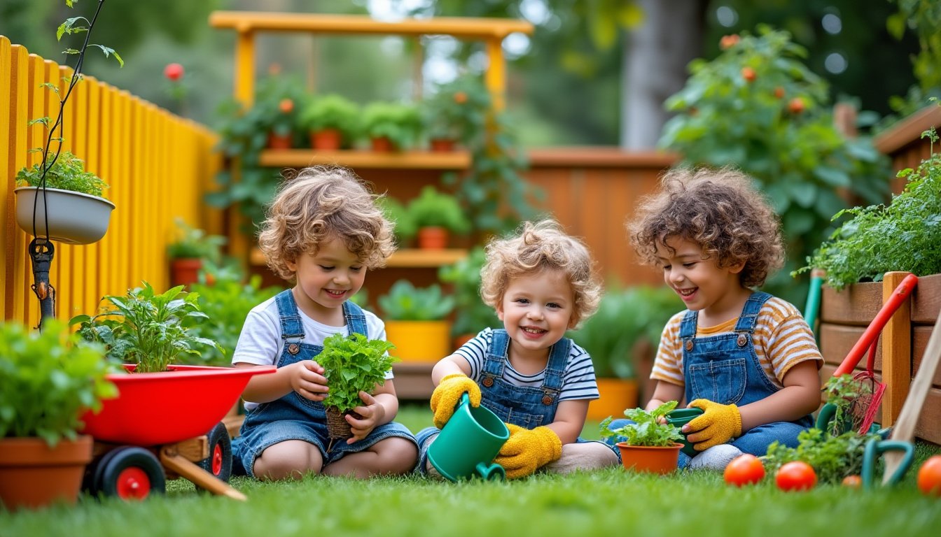 découvrez des pots de culture spécialement conçus pour les enfants, parfaits pour initier les plus jeunes au jardinage. créez un potager pédagogique amusant où apprentissage et plaisir se rencontrent. idéal pour stimuler leur curiosité et leur amour de la nature !