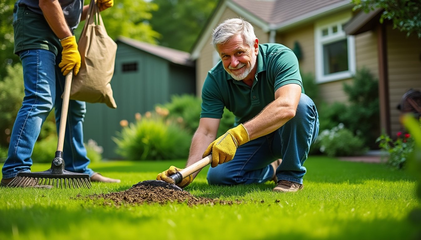 découvrez l'astuce d'un expert en jardinage pour garder votre pelouse épaisse et dense. suivez ce conseil tous les trois ans pour un gazon verdoyant et en pleine santé.