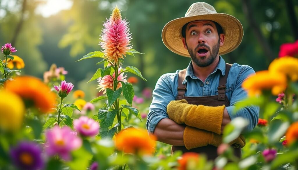 découvrez l'incroyable transformation d'une mauvaise herbe laissée à l'abandon par un jardinier. son étonnement face à cette évolution extraordinaire vous réserve bien des surprises !