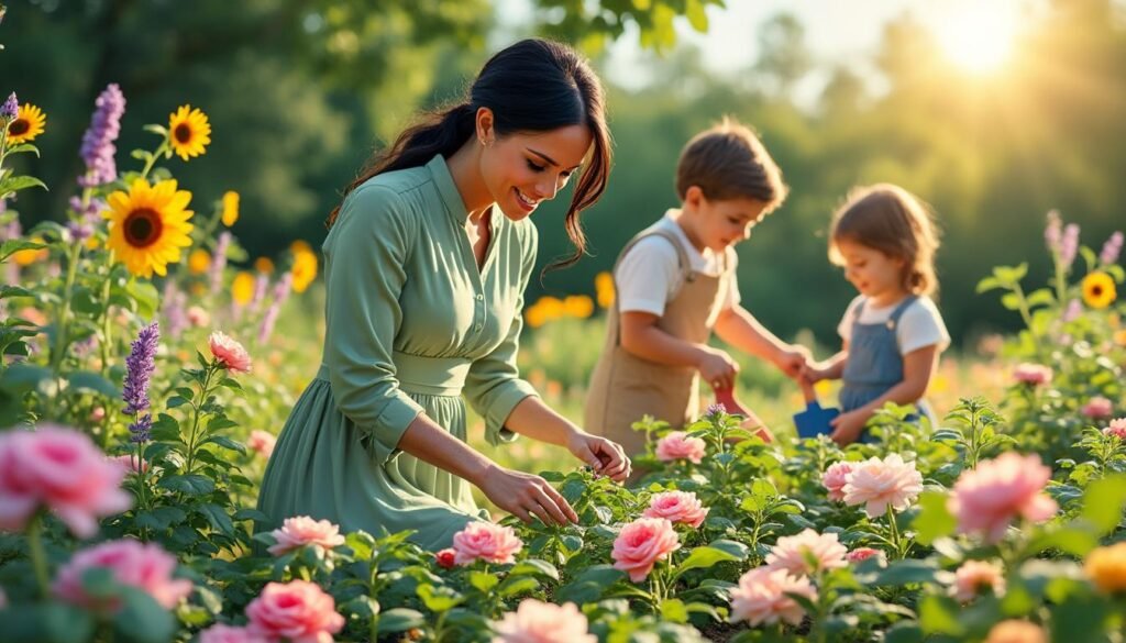 découvrez comment meghan markle partage les bienfaits du jardinage pour ses enfants, archie et lili, et comment cette activité les aide à rester connectés à la nature et à leur famille.