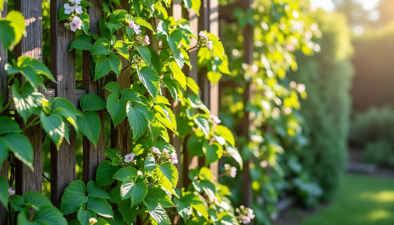 découvrez comment transformer votre clôture de jardin en un véritable écrin de verdure avec la plante grimpante à croissance rapide recommandée par notre jardinier expert. apportez beauté et intimité à votre espace extérieur en un temps record.