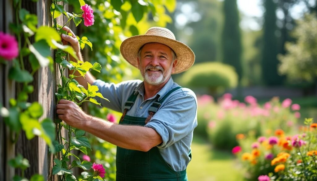 découvrez comment embellir votre jardin avec une plante grimpante à croissance rapide, idéale pour recouvrir votre clôture. le jardinier recommandé vous guide vers les meilleures options pour créer un espace extérieur verdoyant et accueillant.