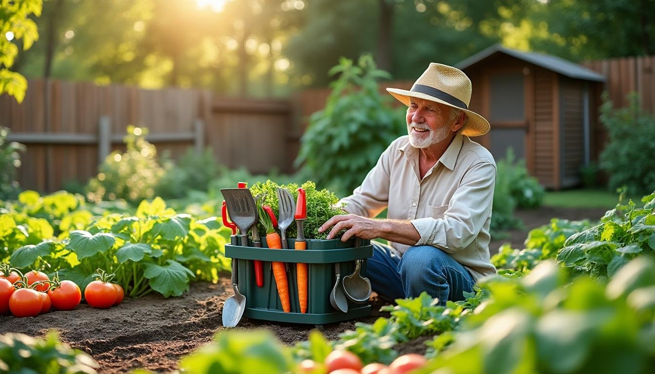 découvrez notre nouvel accessoire de jardinage révolutionnaire : une genouillère, un siège et un organisateur d'outils tout-en-un, conçu pour faciliter vos tâches au jardin. profitez de cet indispensable pour seulement 18 dollars et transformez votre expérience de jardinage !