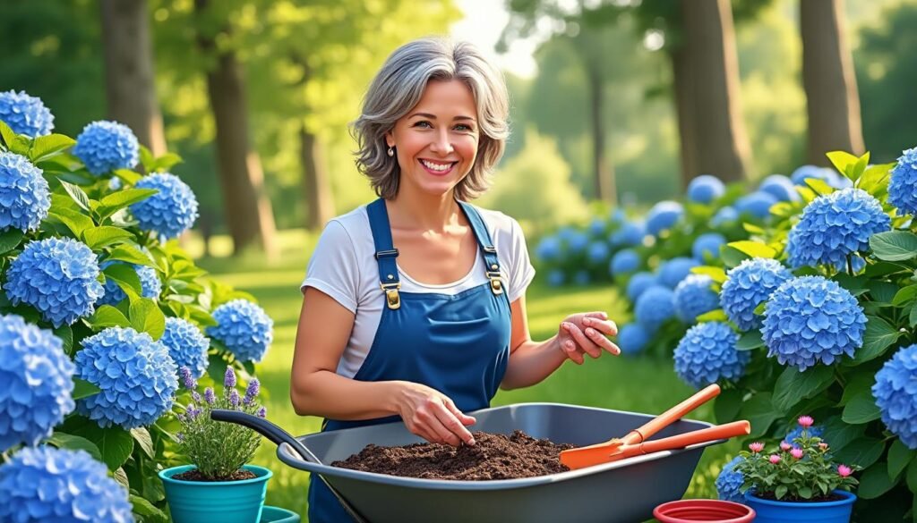 découvrez la méthode unique des jardiniers experts pour transformer vos hortensias en un magnifique bleu éclatant. apprenez les techniques et astuces indispensables pour sublimer vos fleurs et éblouir votre jardin.