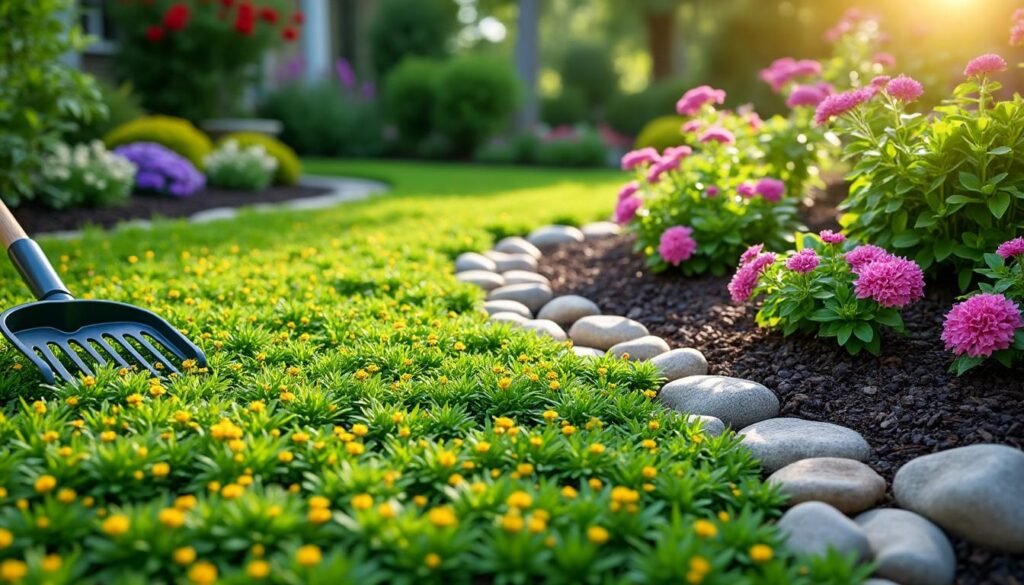 découvrez un couvre-sol facile à entretenir, recommandé par les experts en jardinage pour sa capacité à lutter efficacement contre les mauvaises herbes tout en embellissant votre jardin.