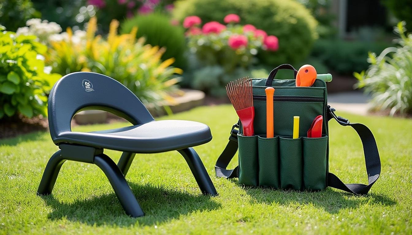 profitez de notre promotion sur ce banc de jardinage polyvalent, salué par les utilisateurs comme un véritable 'sauveur' pour vos séances de jardinage. confort, praticité et robustesse réunis pour faciliter votre quotidien au jardin !