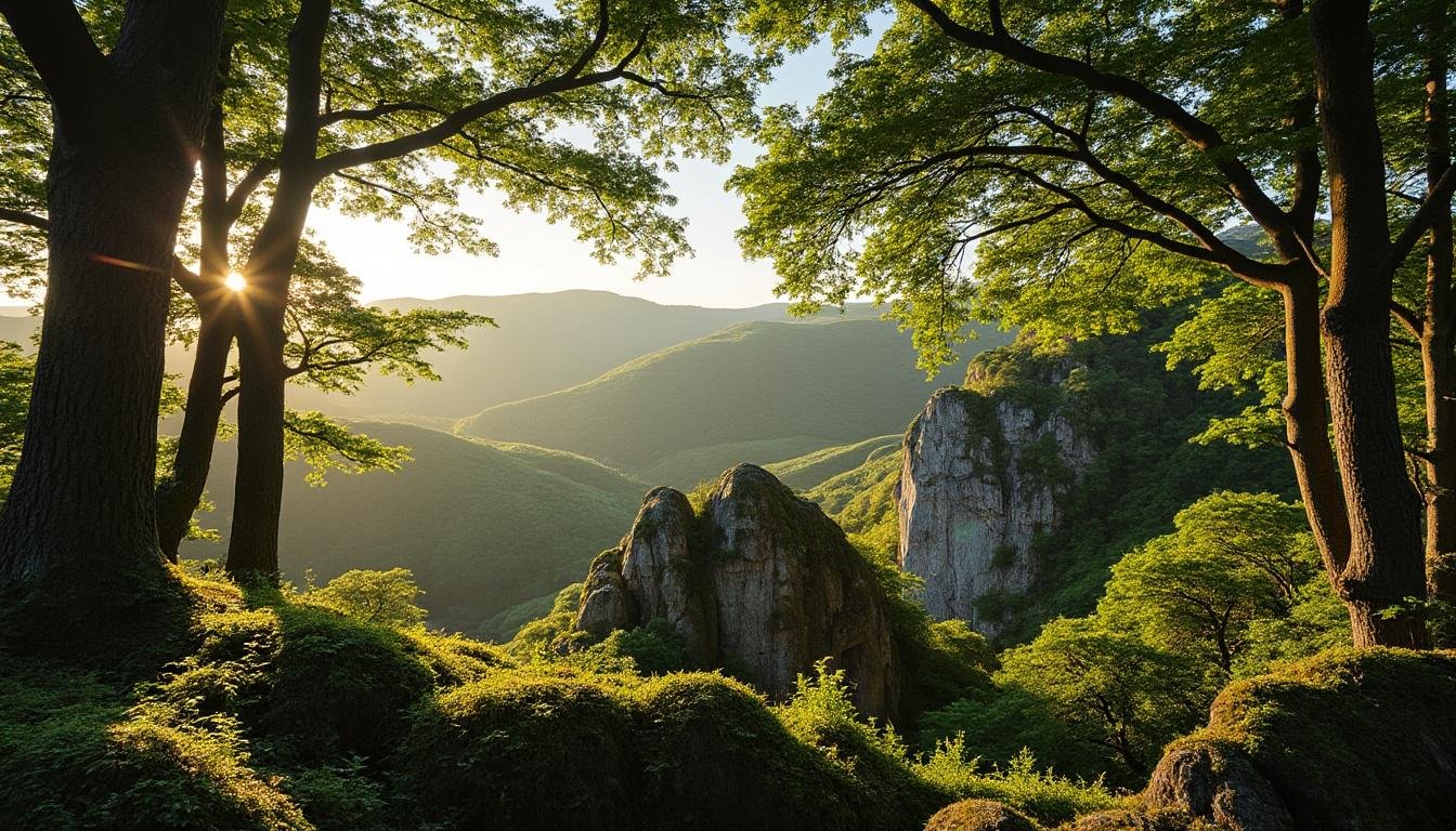 partez à la découverte de la forêt de quénécan, un joyau naturel situé entre le morbihan et les côtes-d’armor. profitez d’une escapade en pleine nature, entre sentiers de randonnée, faune et flore exceptionnelles.