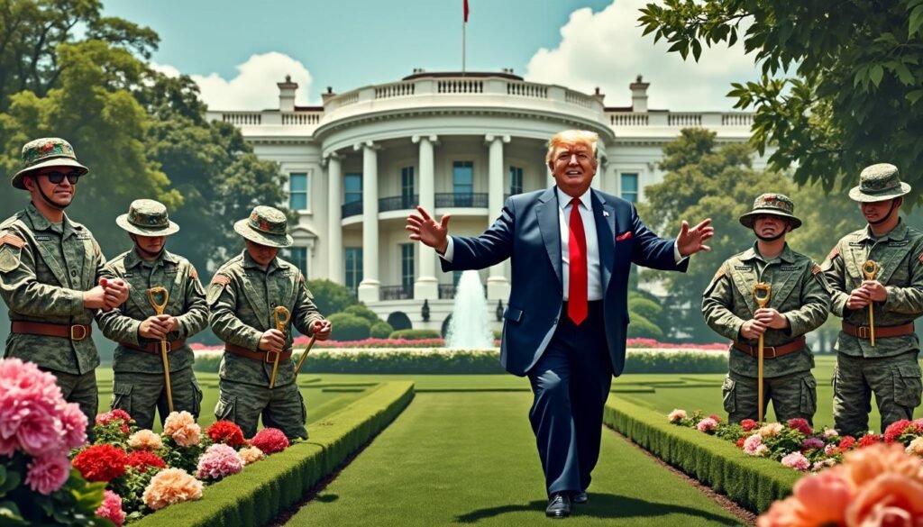 analyse sur la réaffectation controversée de la garde nationale par donald trump, transformée en une opération de jardinage inédite et onéreuse dans l’histoire américaine. découvrez les coûts et conséquences de cette décision surprenante.