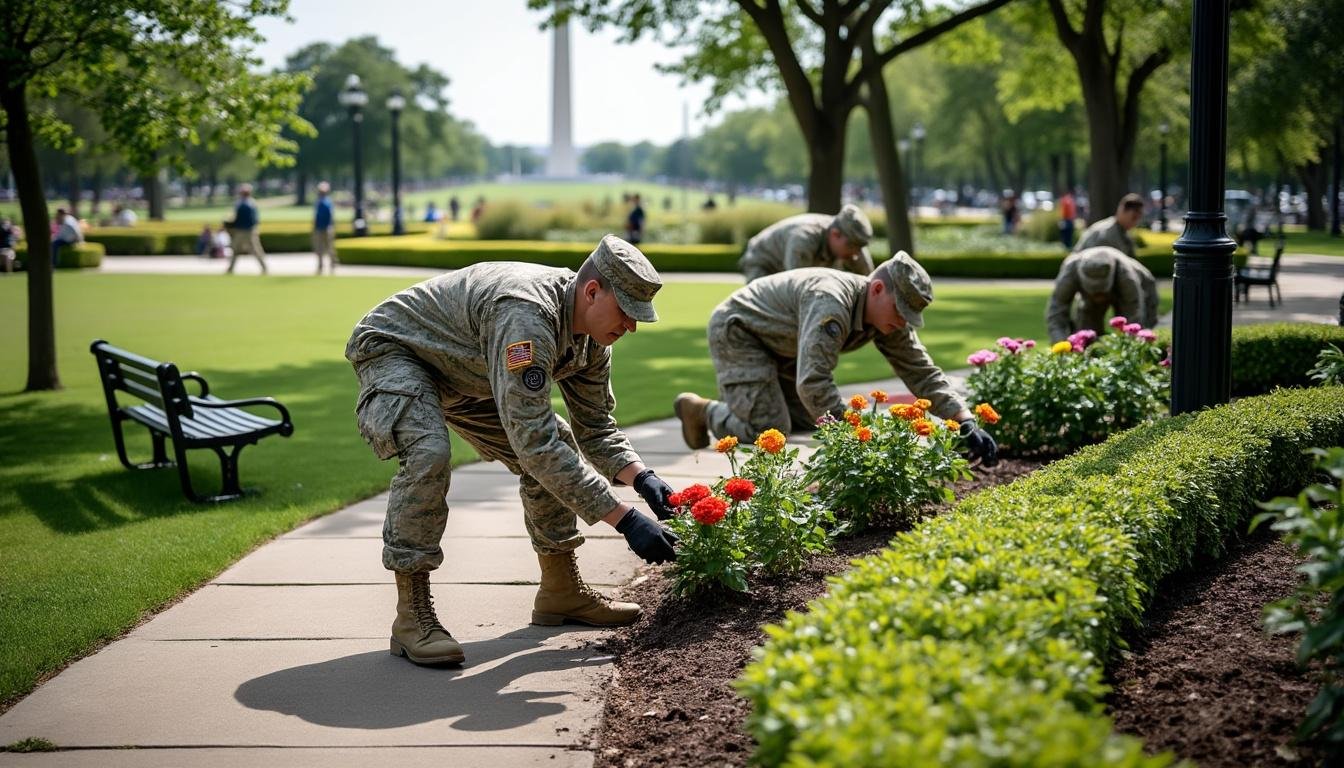 découvrez comment donald trump a réorienté la mission de la garde nationale, la mobilisant pour des tâches inattendues de jardinage, et pourquoi cette initiative soulève des questions sur les coûts et l'utilisation des ressources publiques aux états-unis.