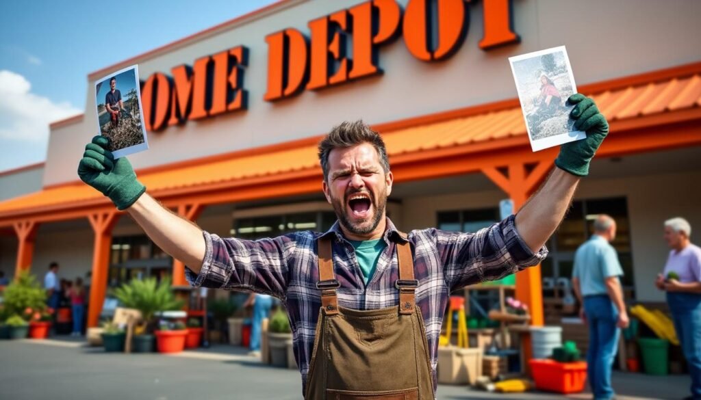 découvrez les images choquantes partagées par un jardinier qui met en lumière une scène troublante près de son home depot. son indignation face à cette situation captivante et révélatrice vous interpellera sur l'importance de préserver notre environnement.