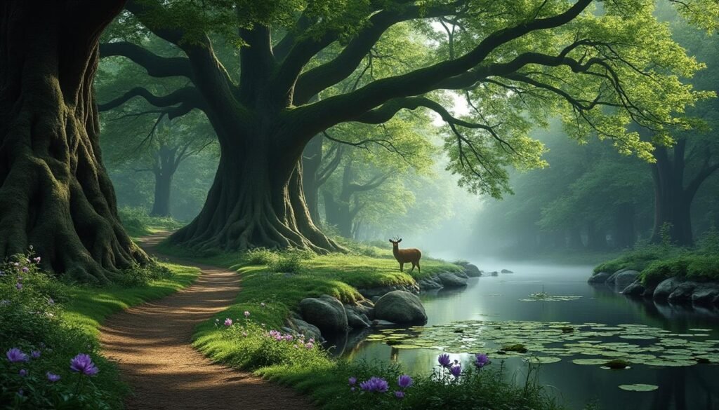 découvrez la forêt de brocéliande et le village de paimpont : balades en pleine nature, légendes arthuriennes, sites historiques et activités incontournables pour une escapade magique en bretagne.