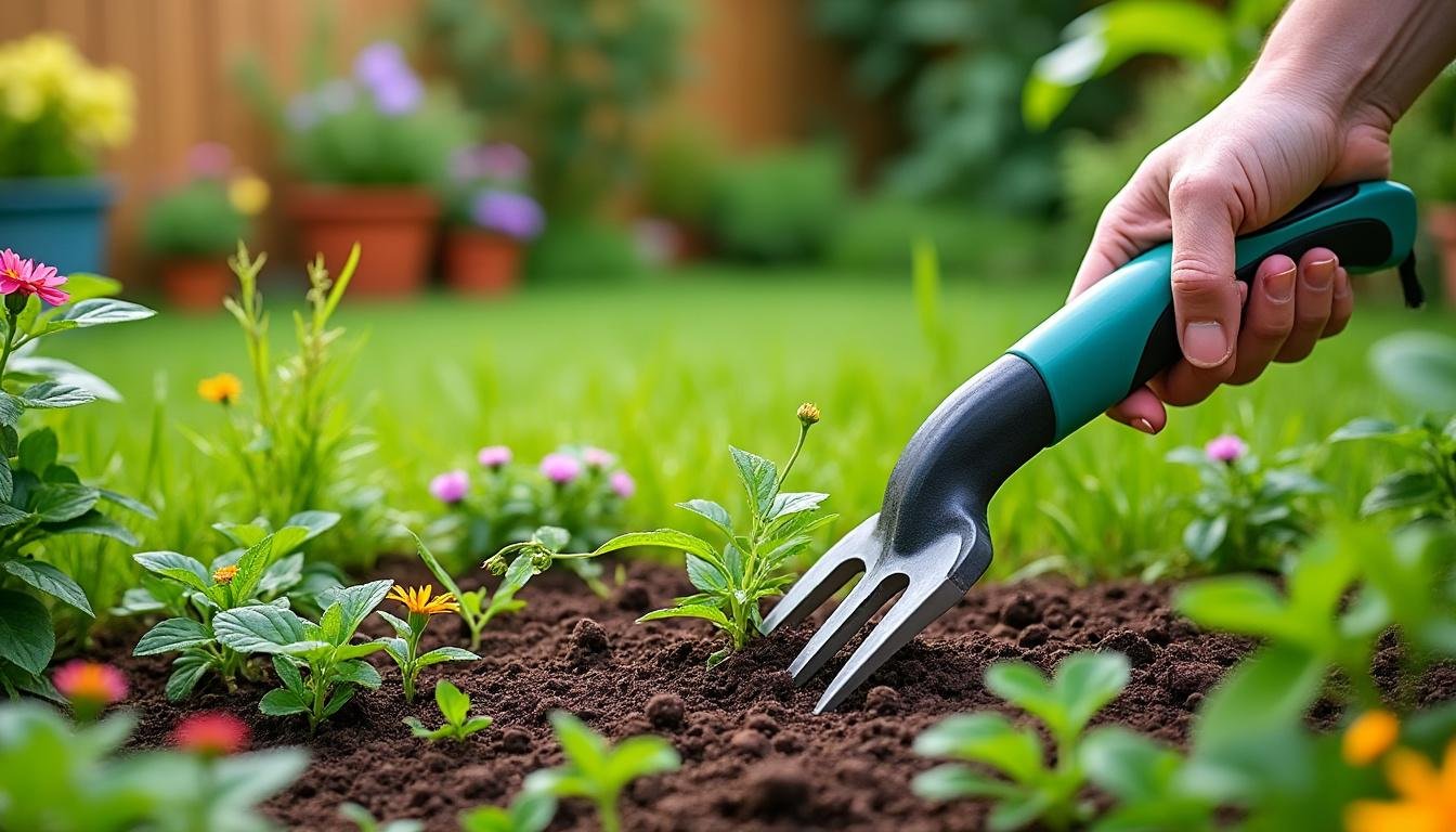 découvrez le remplaçant idéal pour tous vos outils de jardin perdus ! ce nouvel outil innovant combine réellement cinq fonctions essentielles en un seul dispositif, vous permettant de jardiner plus facilement et efficacement. ne cherchez plus, simplifiez-vous la vie au jardin !