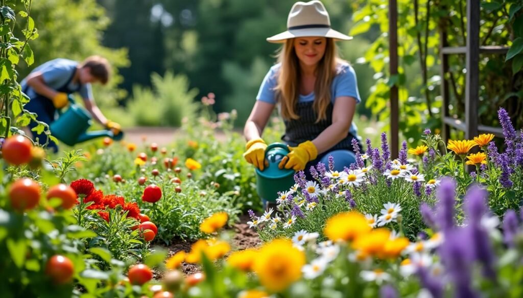 découvrez les tâches indispensables à réaliser au jardin en août : entretien, arrosage, récolte et soins des plantations pour profiter d’un extérieur éclatant tout l’été.