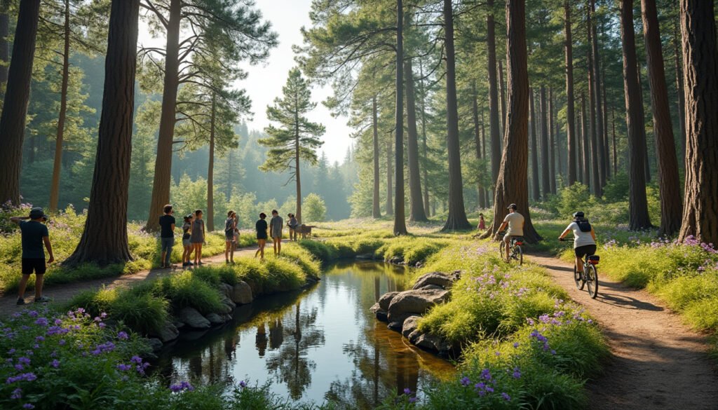 partez à la découverte de la forêt de la teste-de-buch : un écrin de nature exceptionnel offrant des paysages préservés, une faune et une flore uniques, ainsi que de nombreuses activités de plein air à explorer en famille ou entre amis.