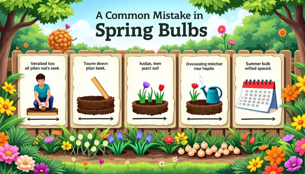 découvrez les erreurs courantes à éviter lors de la plantation des bulbes de printemps et apprenez les meilleures solutions pour garantir une floraison réussie. conseils pratiques pour jardiniers débutants et expérimentés.