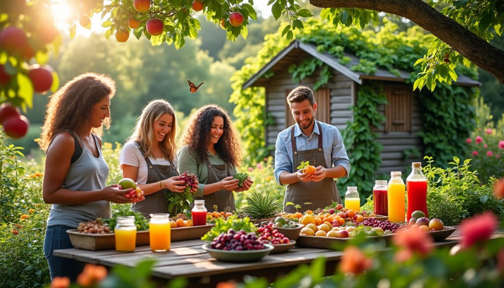 découvrez comment les jardins communautaires de bradford transforment les fruits invendus en jus savoureux, une initiative locale inspirante pour réduire le gaspillage alimentaire et renforcer le lien social.