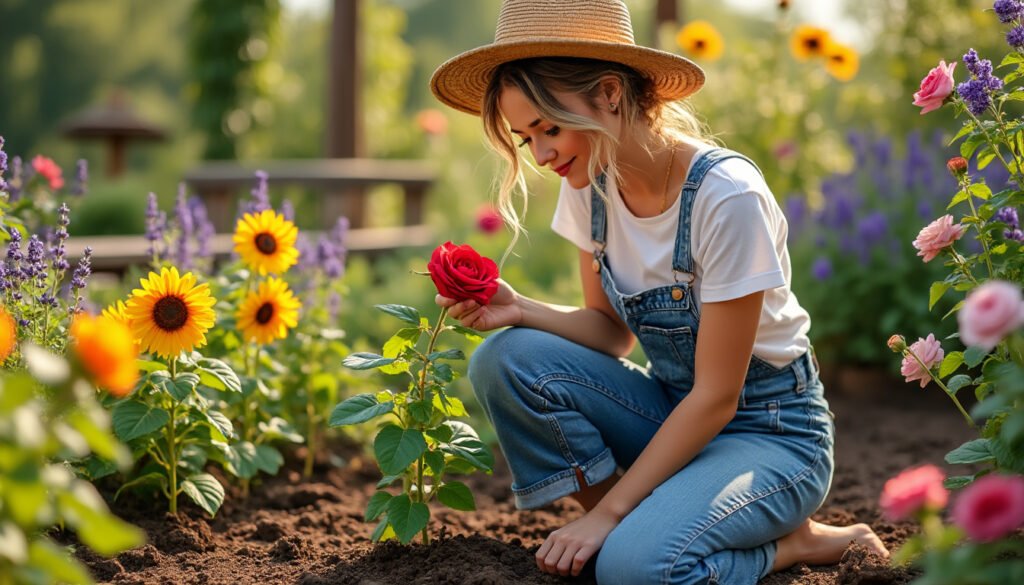 découvrez comment miley cyrus affirme que le jardinage est son secret pour rester sobre et garder les pieds sur terre. elle partage son expérience sur le pouvoir apaisant du contact avec la nature et ses bienfaits sur la santé mentale.