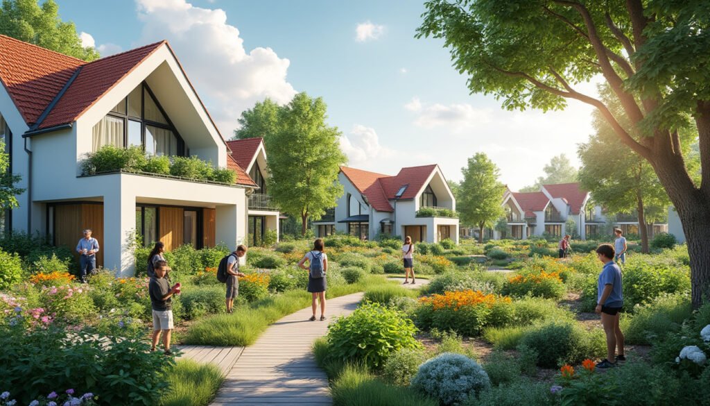 découvrez oosterwold, un quartier novateur où chaque logement est associé à un jardin potager obligatoire. plongez dans ce modèle urbain unique où autonomie alimentaire et développement durable façonnent le futur de l'habitat.