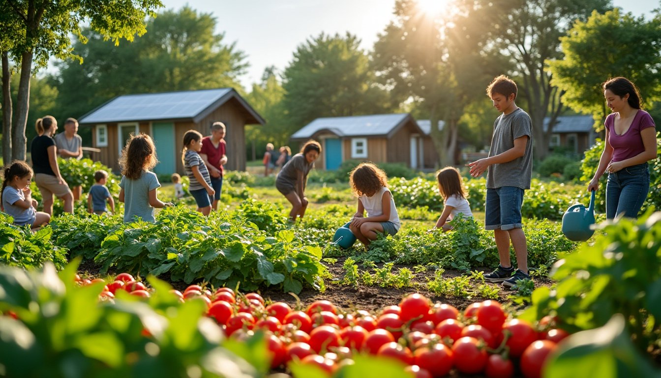 dĂ©couvrez oosterwold, un quartier innovant oĂč l'avenir du logement s'associe Ă l'agriculture urbaine : ici, chaque habitant cultive son propre jardin potager, alliant autonomie, Ă©cologie et qualitĂ© de vie.