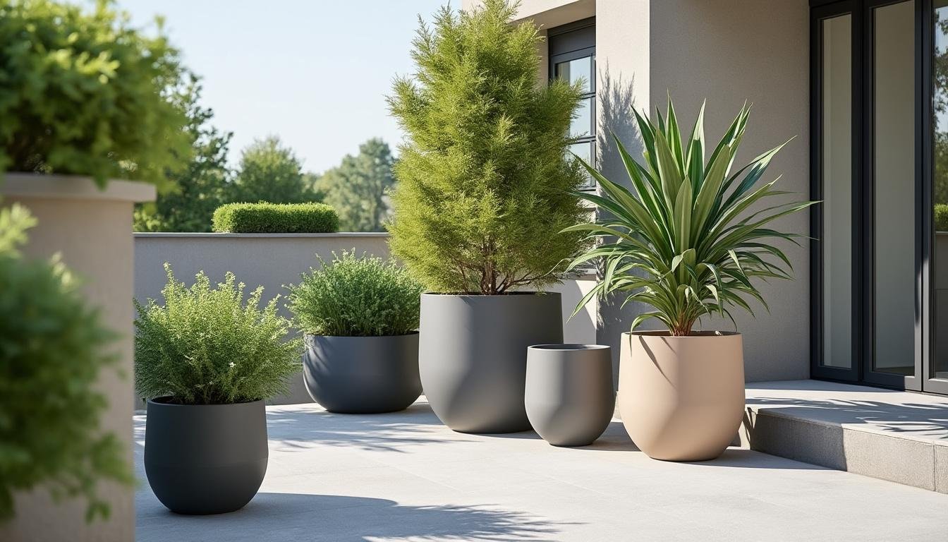 découvrez comment choisir des pots résistants au gel pour protéger vos plantes et garantir la durabilité de votre terrasse extérieure, même pendant l’hiver.