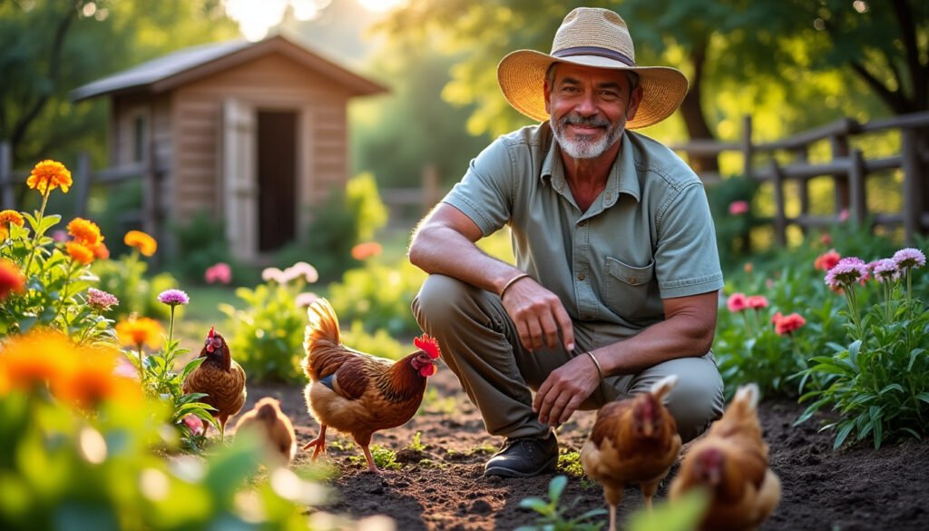 découvrez comment pedro martinez a trouvé la paix intérieure et l'équilibre en se consacrant au jardinage et à l'élevage de poules. son expérience invite à adopter un mode de vie simple, au contact de la nature.