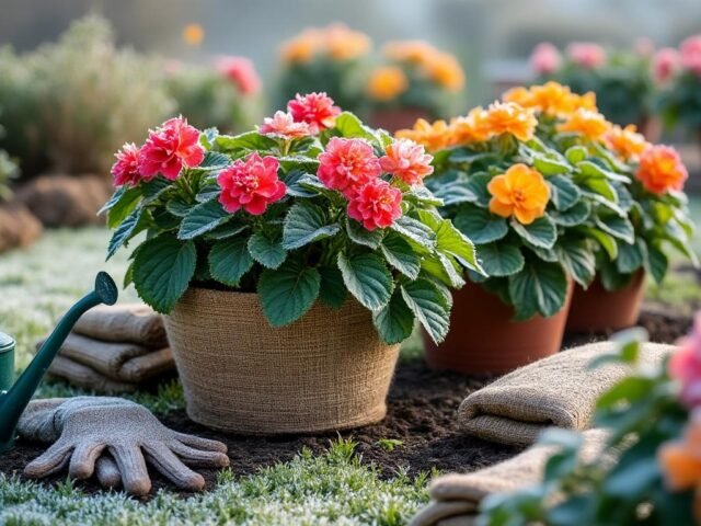 Protégez vos Bégonias du Froid : Conseils des Jardiniers avant les Gelées
