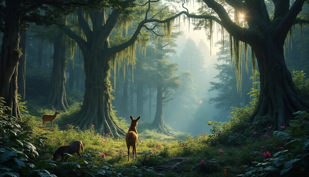 explorez la grande forêt à travers son histoire fascinante, sa biodiversité riche et les enjeux environnementaux actuels qui la menacent.