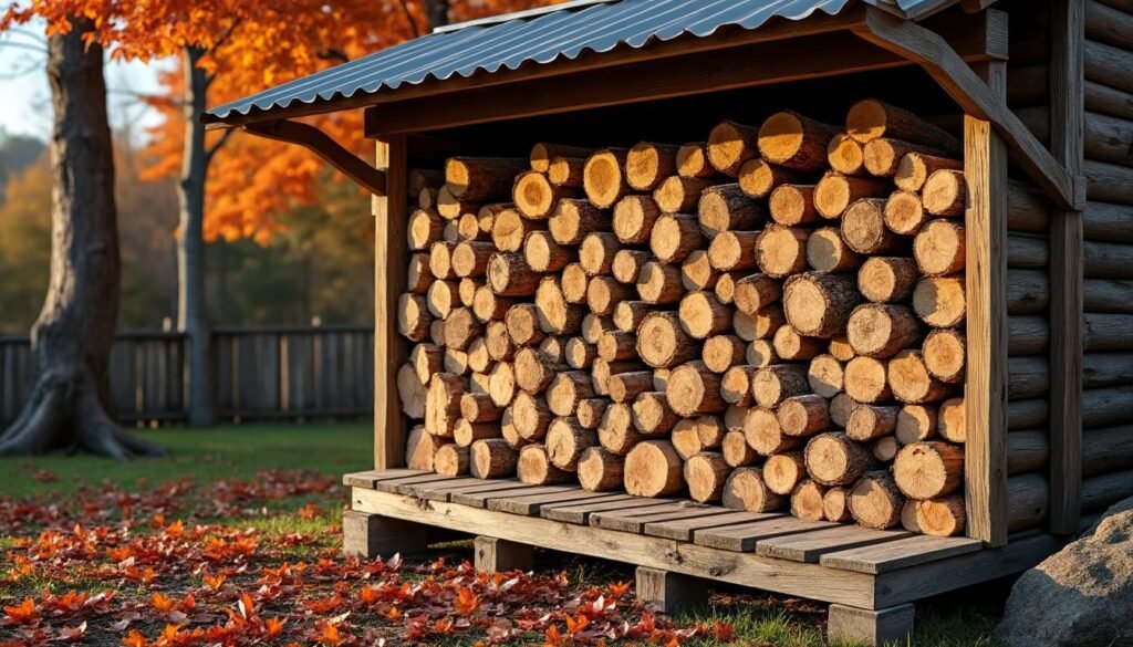 découvrez nos conseils pratiques pour bien stocker votre tas de bois et assurer un chauffage optimal tout l'hiver.