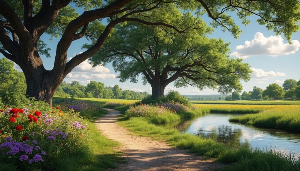 partez à la découverte du chemin des mares, une balade nature incontournable pour profiter des paysages paisibles et de la biodiversité locale.