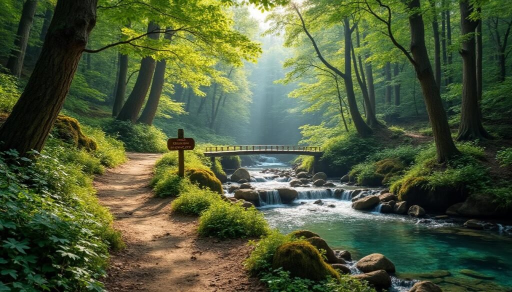 explorez le sentier des sources, un parcours naturel exceptionnel riche en paysages paisibles et découvertes, idéal pour les amateurs de nature et de randonnée.