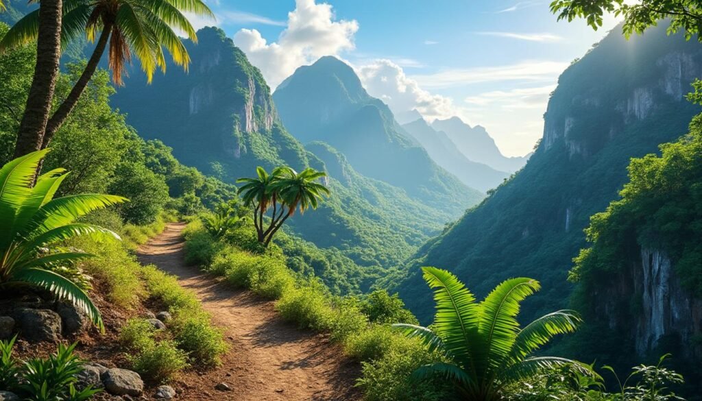 explorez les plus belles randonnées en montagne en guadeloupe et découvrez des paysages à couper le souffle, une nature préservée et des sentiers pour tous les niveaux.