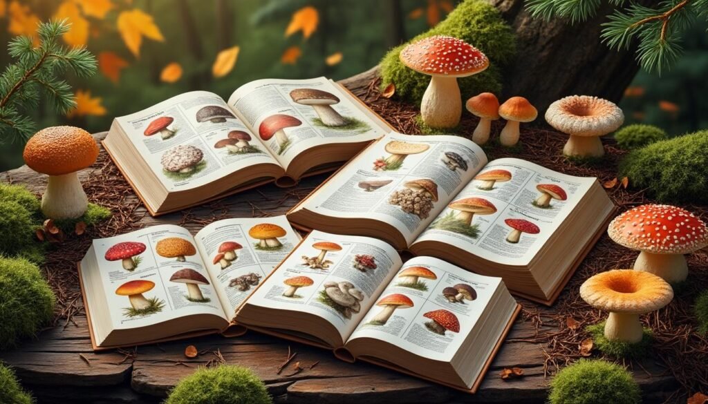 découvrez les livres indispensables pour tout savoir sur les champignons, de leur identification à leur cueillette en toute sécurité. guide complet pour les passionnés et débutants.