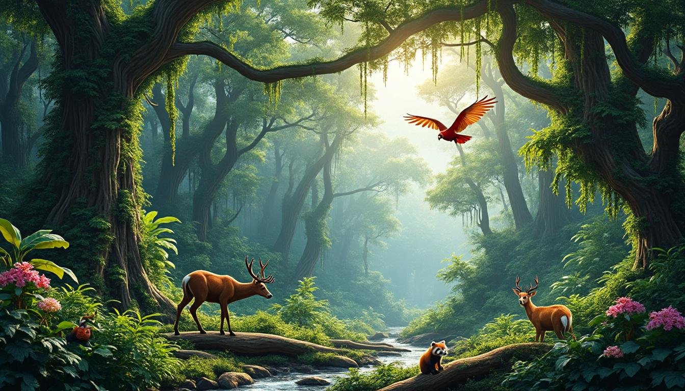 découvrez la richesse de la biodiversité animale en forêt, un écosystème essentiel abritant une grande variété d'espèces et jouant un rôle clé dans l'équilibre naturel.