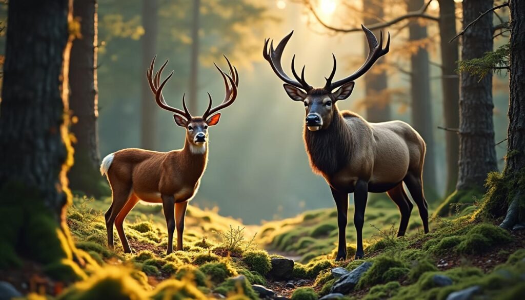 découvrez les grands cervidés en forêt : leurs habitudes, habitats et conseils pour les observer en toute sécurité.