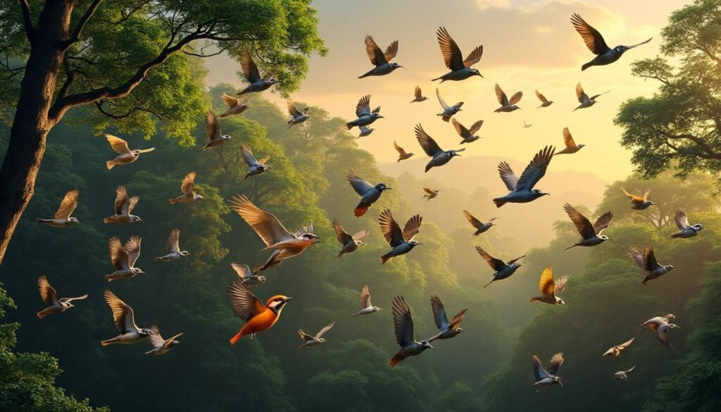 découvrez les fascinantes migrations des oiseaux forestiers, leurs parcours saisonniers et l'impact des changements environnementaux sur leurs déplacements.