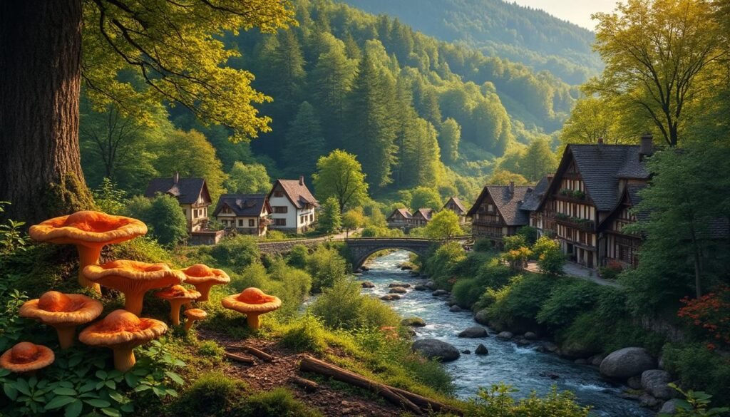 découvrez notre guide pratique avec une carte des meilleurs coins à champignons en alsace, idéal pour les amateurs passionnés de cueillette.