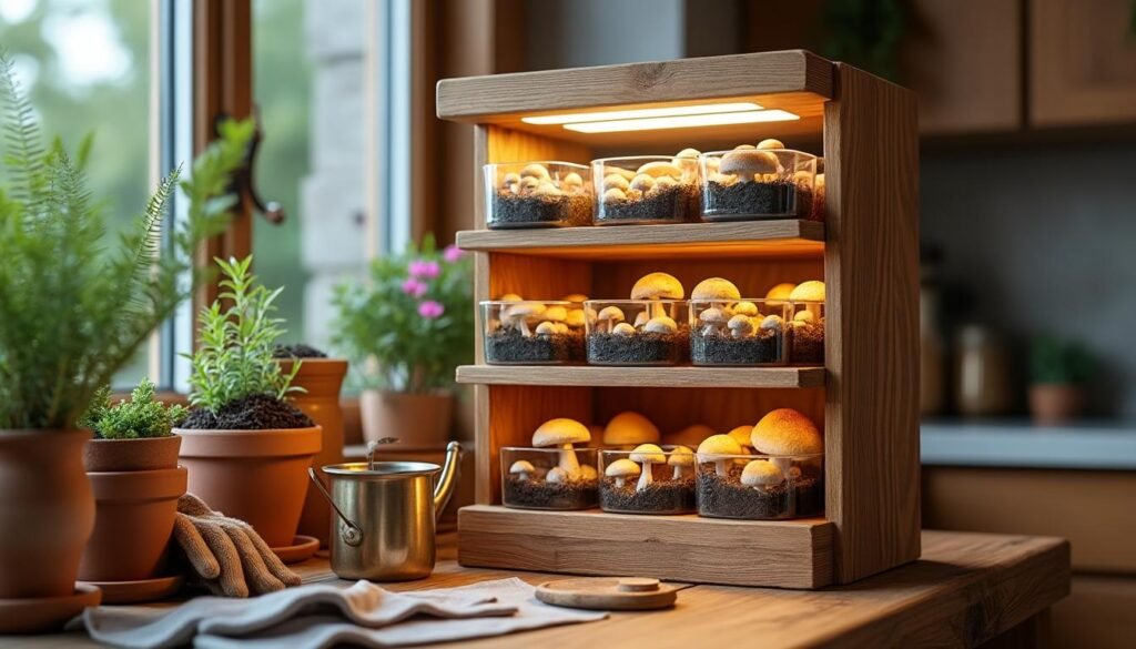 découvrez comment aménager facilement un coin à champignons chez vous pour cultiver vos propres champignons frais et savoureux toute l'année.