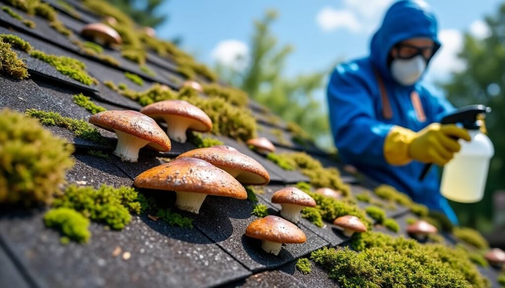 apprenez à identifier les champignons sur votre toiture et découvrez les méthodes efficaces pour les traiter afin de protéger votre maison.