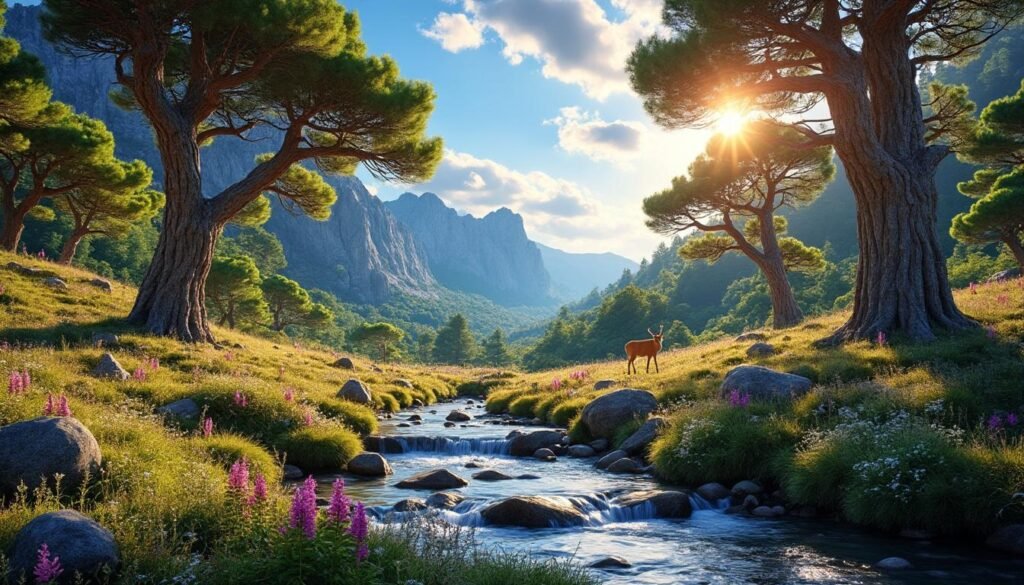 explorez la forêt d'aïtone en corse, un véritable paradis naturel offrant des paysages époustouflants, une biodiversité riche et des sentiers de randonnée inoubliables.