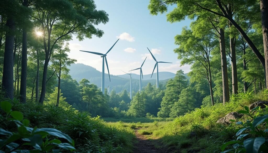 découvrez les enjeux et perspectives du développement de l'éolien dans la forêt des bois communaux de vesaigne-sous-lafauche, entre protection de l'environnement et transition énergétique.