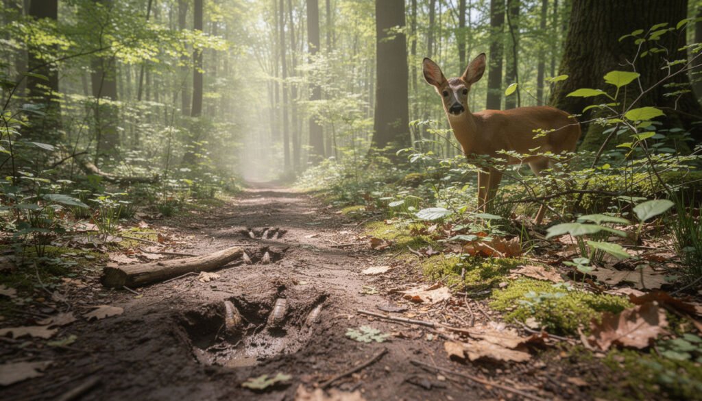 Découvrez comment identifier facilement les traces de chevreuil en forêt grâce à ce guide pratique, idéal pour les passionnés de nature et de randonnée.