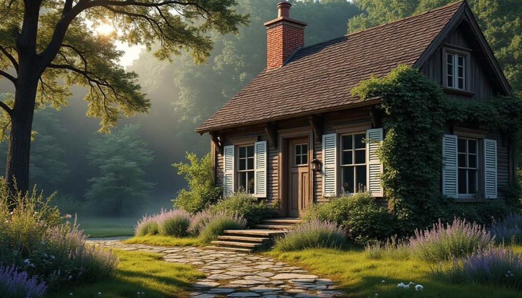 découvrez cette maison en pleine forêt, un véritable havre de paix à vendre, idéale pour se ressourcer au cœur de la nature.
