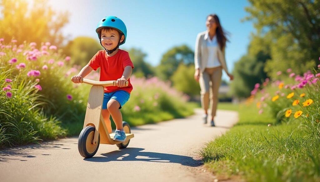 découvrez les avantages d'une moto draisienne en bois pour apprendre à faire du vélo : sécurité, équilibre naturel et plaisir assuré pour les enfants.