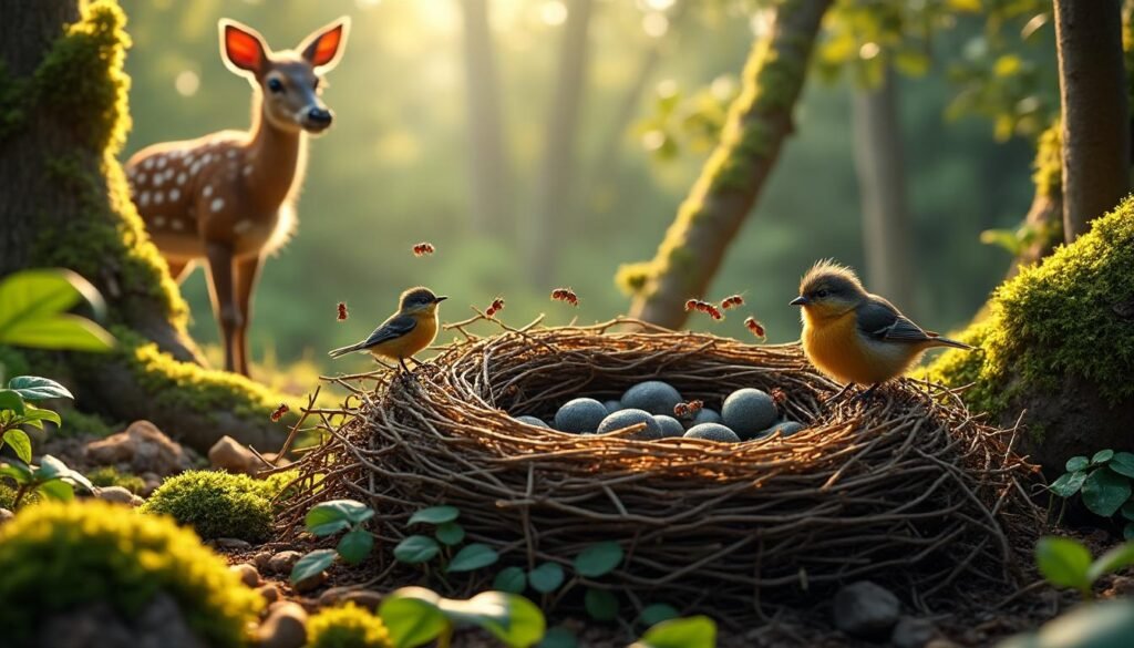 découvrez l'importance du nid de sanglier dans l'écosystème et son rôle essentiel pour la faune environnante.