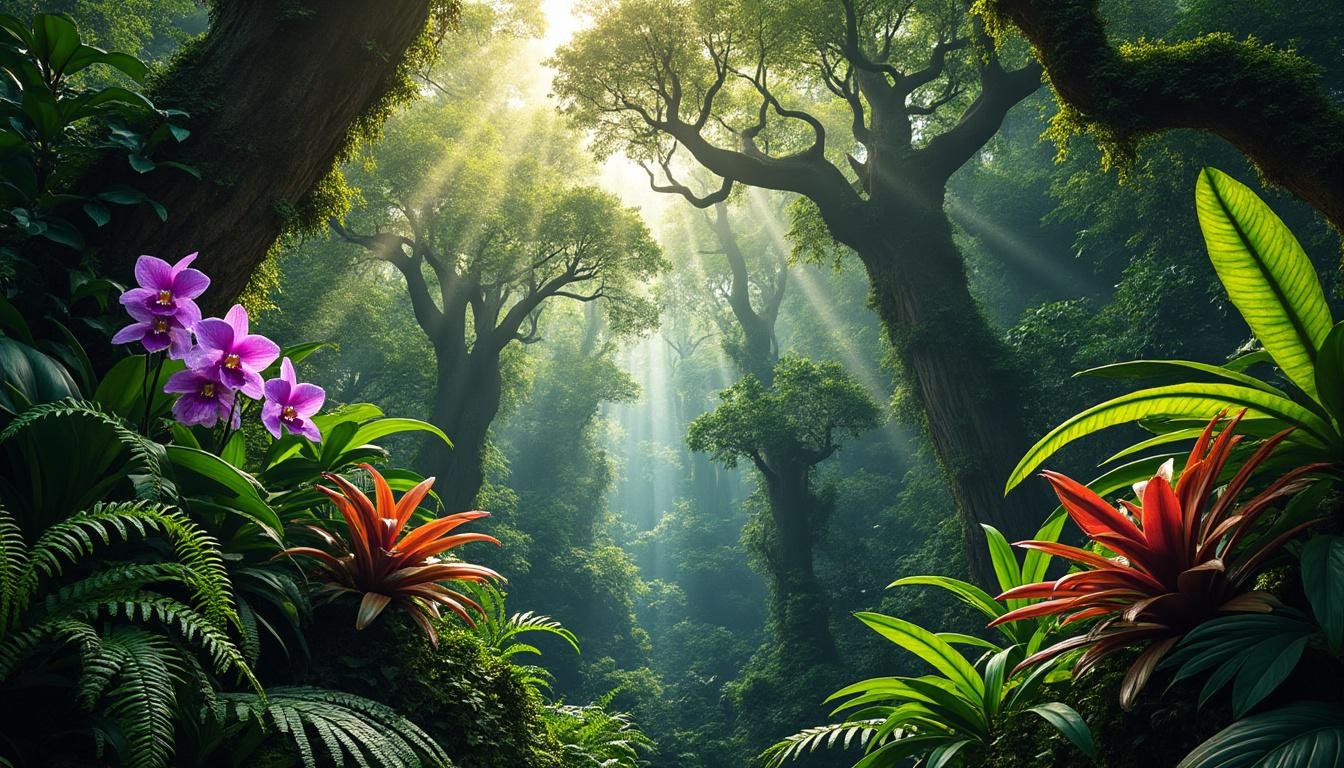 découvrez le rôle essentiel des épiphytes dans les forêts tropicales, leurs caractéristiques uniques et leur importance pour l'écosystème riche et diversifié.