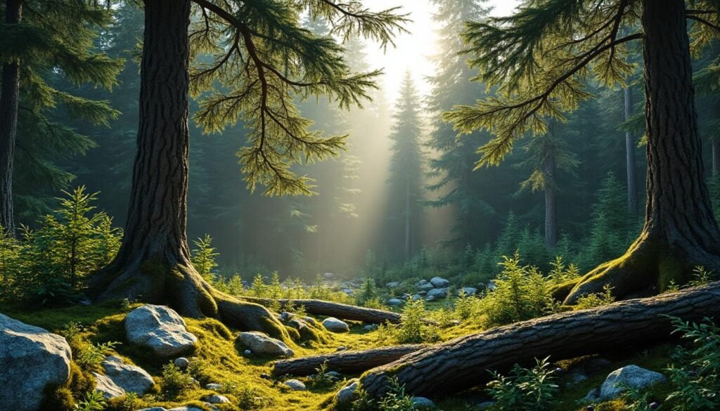 découvrez la richesse et la diversité de la flore des forêts boréales, un écosystème unique aux plantes adaptées aux climats froids et aux sols pauvres.