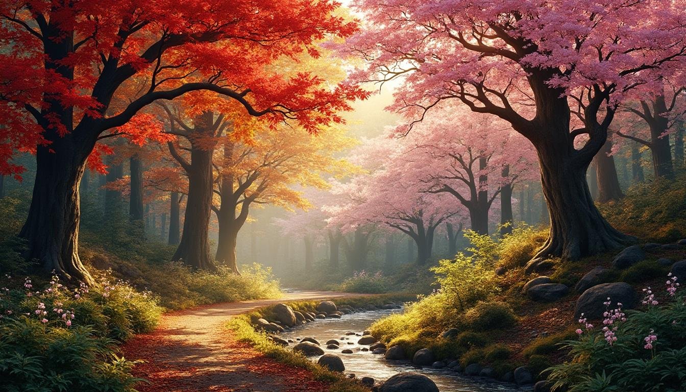 découvrez la saisonnalité de la flore forestière et comment les différentes espèces végétales s'adaptent aux changements saisonniers dans les écosystèmes forestiers.