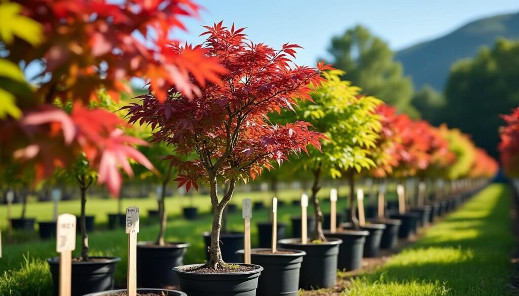 découvrez notre pépinière spécialisée et achetez en ligne des érables du japon greffés de qualité, parfaits pour embellir votre jardin avec des plantes saines et robustes.